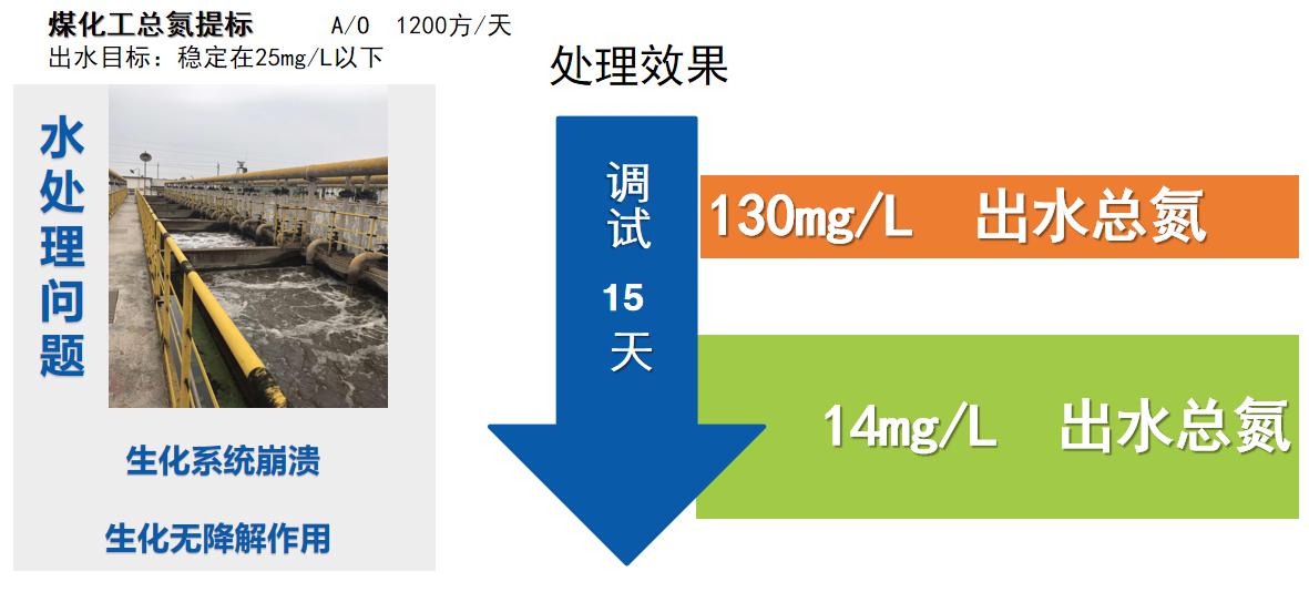 复合碳源101煤化工总氮提标中的应用